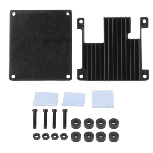 Heatsink for Orange Pi Zero 2 Black Aluminum Cooling Case