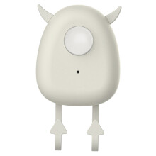 (White) Smart Infrared Voice Reminder Exit Human Body Detection White