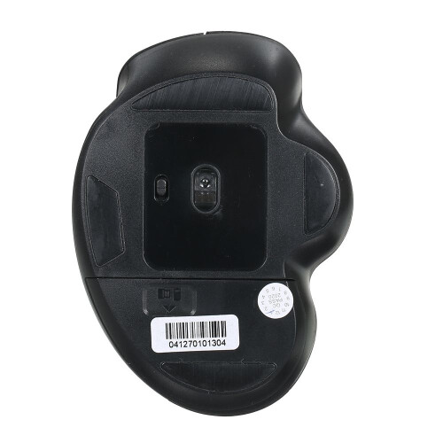 2.4G Wireless Vertical Mouse 6 Keys Ergonomic 3 Speed Black 1
