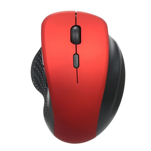 2.4G Wireless Vertical Mouse 6 Keys Ergonomic 3 Speed Red 1