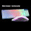 LED Backlit Gaming Keyboard 104 Keys USB Wired Set 5