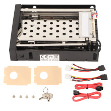 2.5in SATA I/II/III Trayless Hard Drive Rack 6Gbps Hot Swap
