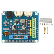 Stepper Motor HAT for Raspberry Pi HR8825 2 Motors 1/32 Microstepping