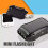 Solar Portable Charger Keychain Mini Power Bank LED Flashlight 3