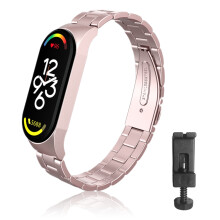 Xiaomi Band 7 Metal Wristband Stainless Steel Waterproof Easy Install