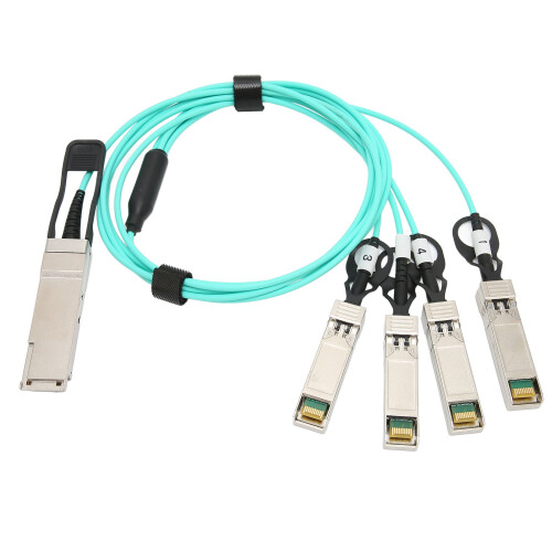 QSFP+ to 4 SFP+ Cable 40G 1M High Speed Active Optical 1