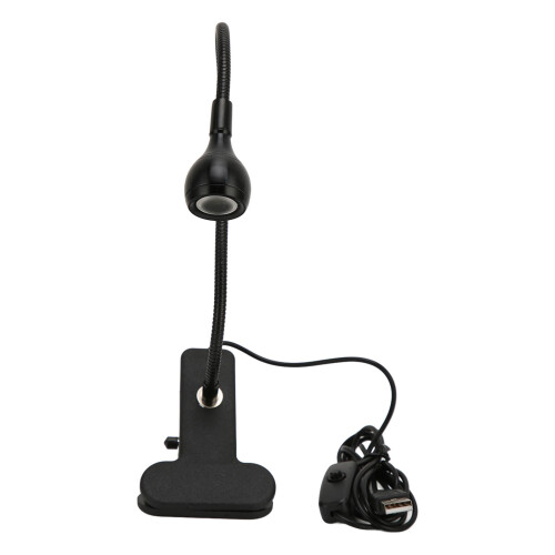 LED Lamp Warm Eye Protection Gooseneck USB Reading Light for Camping 2