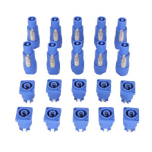 10 Sets 3 Pin Power Connector for LED Screen Speaker 250V 20A
