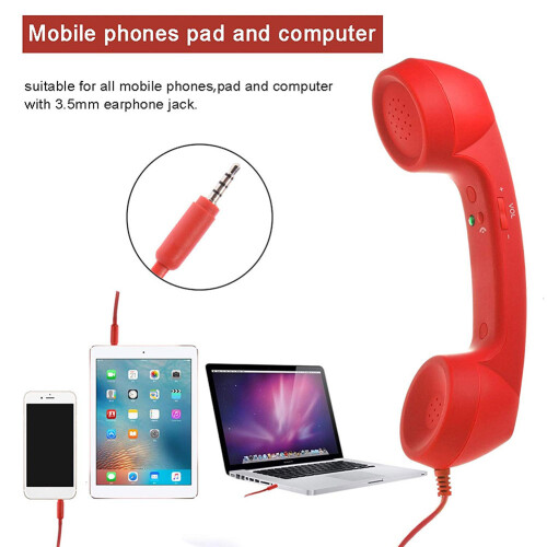 Retro 3.5mm Phone Handset for Smartphone 1