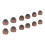 12pcs Replacement Eartips Noise Isolation Silicone Earbud Tips 1