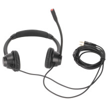 H390DPC Binaural Noise Cancelling Headset Ultra Light Office Use