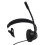 Telephone Headset Black Monaural RJ9 Volume Mic Mute 5