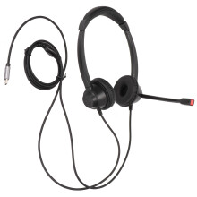 Type C Noise Cancelling Headset with Mic for Office