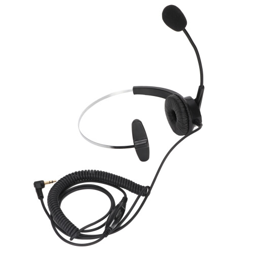 3.5mm Adjustable Mono Headset with Mic 1