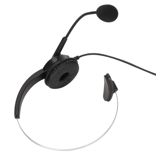 3.5mm Adjustable Mono Headset with Mic 2