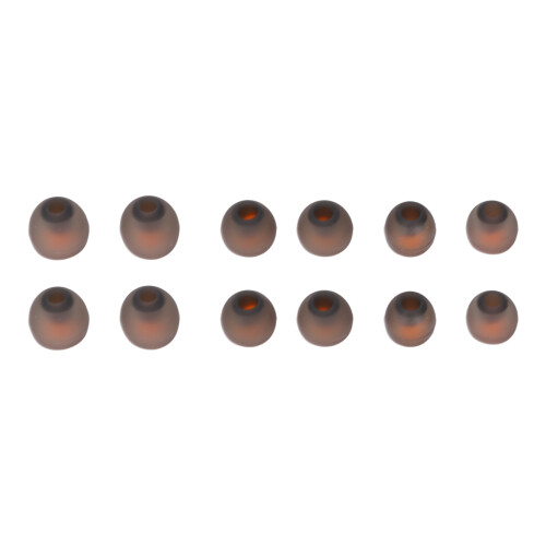 12pcs Replacement Eartips Noise Isolation Silicone Earbud Tips 2