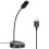 Desktop Microphone Noise Reduction 360 Metal Hose RGB USB 5