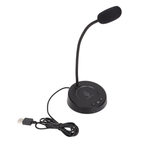Desktop Microphone Noise Reduction 360 Metal Hose RGB USB 2
