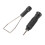 Keycap Puller Black Mechanical Keyboard Wire Tool with Screwdriver 2