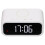 Night Light Alarm Clock 4in1 15W Wireless Charging Warm White LED 5