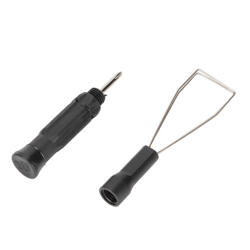 Keycap Puller Black Mechanical Keyboard Wire Tool with Screwdriver 2