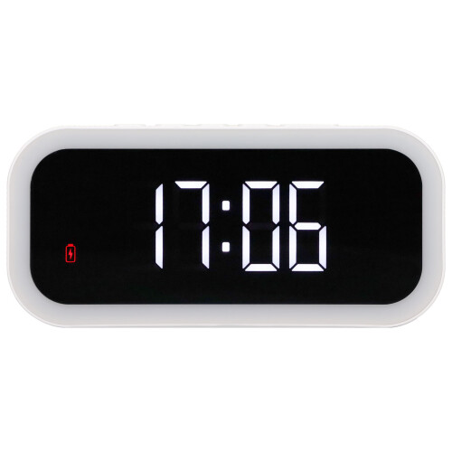 Night Light Alarm Clock 4in1 15W Wireless Charging Warm White LED 1