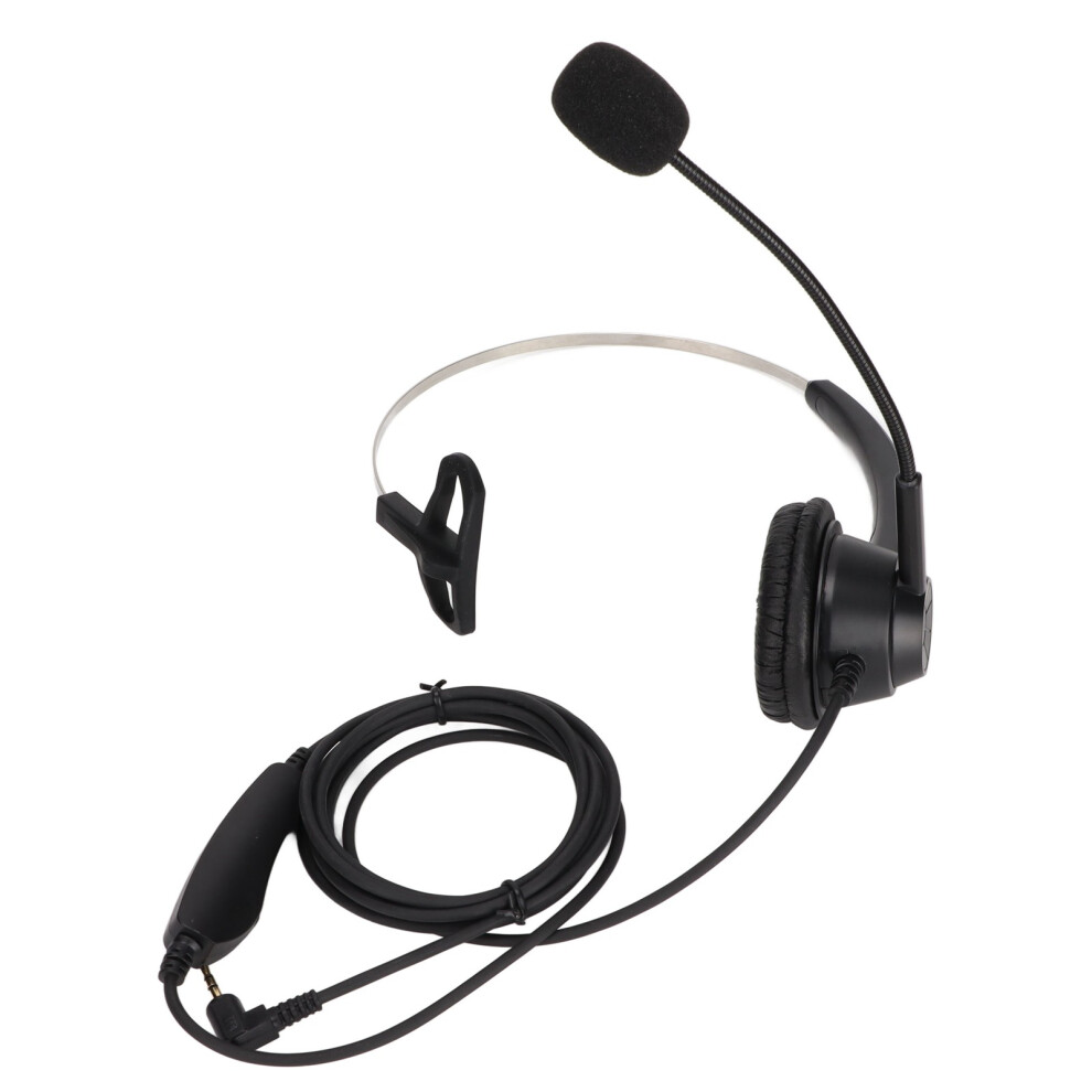 H360-2.5MV 2.5mm Monaural Headset Office with Volume Mic Mute-image-OPC-PM29RFQ-NEW