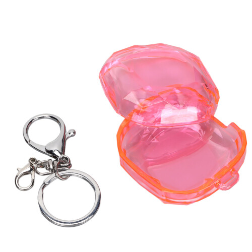Shockproof PC Clear Case with Keychain for Galaxy Buds Live Pro 2 1