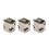 3 Pcs DC Power Jack Socket for Advent Modena M100 M201 2