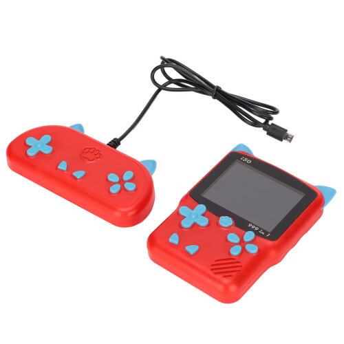 Handheld Game Console 1020mAh Rechargeable Retro Mini with TV 2 Player 2