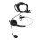 H360-PC Wired Single Ear Headset 3.5mm Plug Noise Cancelling Mic 2