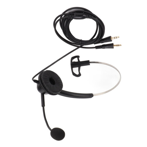 H360-PC Wired Single Ear Headset 3.5mm Plug Noise Cancelling Mic 1