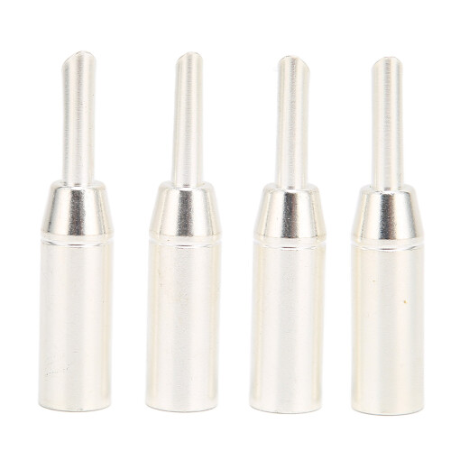 4pcs BA1417 BFA Silver Plated Banana Plug 7mm/0.3in Speaker Wire