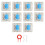 (Normal Type) 10Pcs Blue Mechanical Keyboard Switches DIY Replacement 1