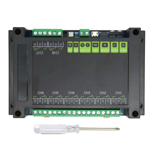 8 Channel Relay Module USB Isolation for Raspberry Pi Pico