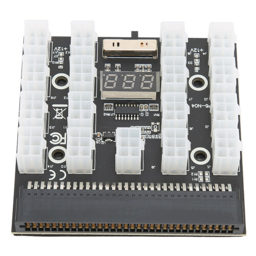 Breakout Board 17 Ports 6Pin 1200W Computer Accessories 12V 1