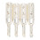 4pcs BA1417 BFA Silver Plated Banana Plug 7mm/0.3in Speaker Wire 4