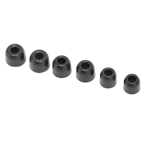6pcs Memory Foam Ear Tips Noise Isolation for 4.5-6.0mm 2