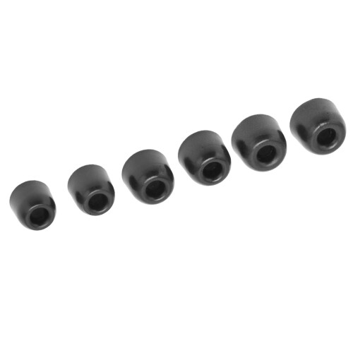 6pcs Memory Foam Ear Tips Noise Isolation for 4.5-6.0mm 1