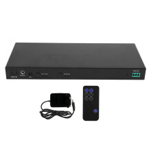 (US Plug) HD Display Switch 2 in 2 out 4K 30Hz Seamless HDMI Switch EU Plug