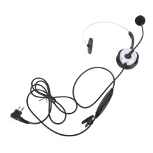 2 Way Radio Headset Single Sided Over Ear Boom Mic GP2000 GP2100 GP300