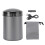 Electric Beard Trimmer for Men Rechargeable Silver 1