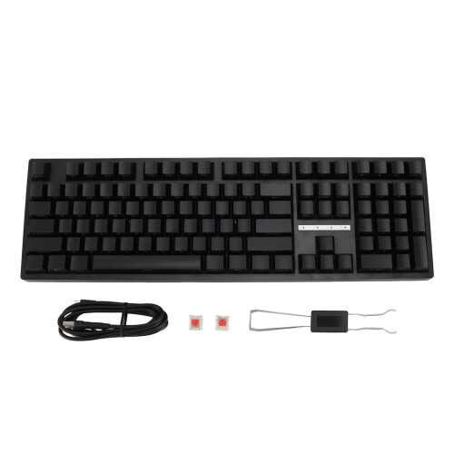 108 Key Mechanical Keyboard Red Switch Wireless 2.4G Type C RGB