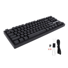 87 Key Mechanical Keyboard Red Switch RGB Wireless 2.4G Type C