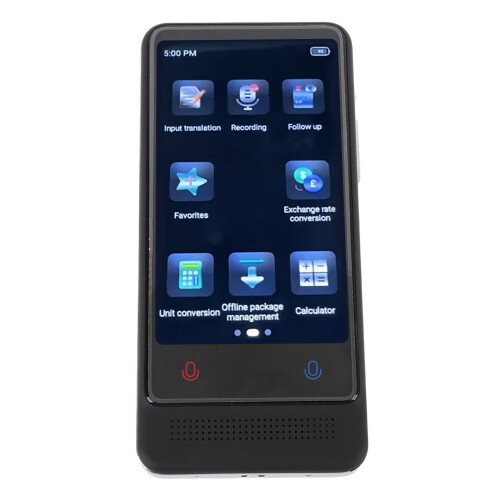 138-Language Portable Translator 4" Touch Screen Offline Online 1