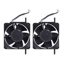 2pcs Game Console Cooling Fan Heat Dissipation Replacement