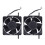 2pcs Game Console Cooling Fan Heat Dissipation Replacement 1