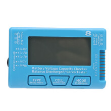 RC 8S Battery Checker LCD Backlight 2-8S Voltage Tester