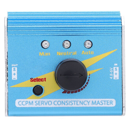 RC Servo Tester 3CH Digital Aluminum Shell for Helicopter Car Boat