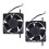 2pcs Game Console Cooling Fan Heat Dissipation Replacement 5